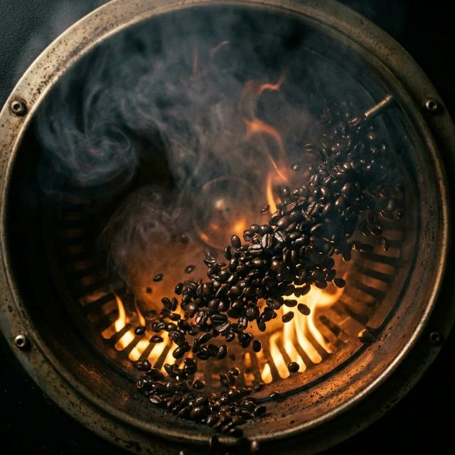Tueste tradicional de café colombiano que conserva su sabor auténtico